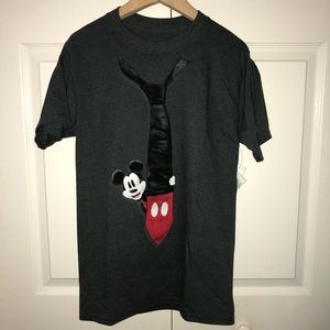 Mickey Mouse and Mickey tie T-shirt